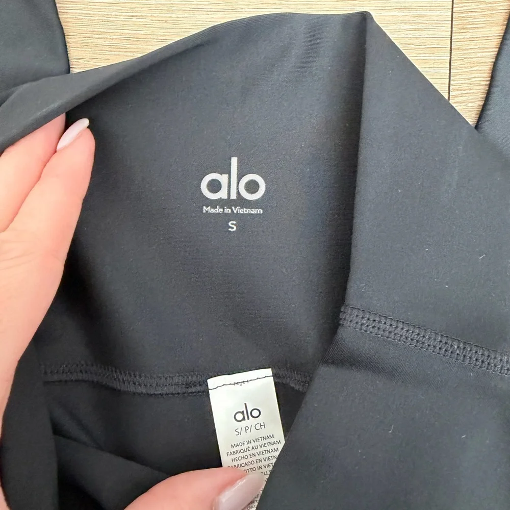 ALO Yoga Black High-Waist Leggings